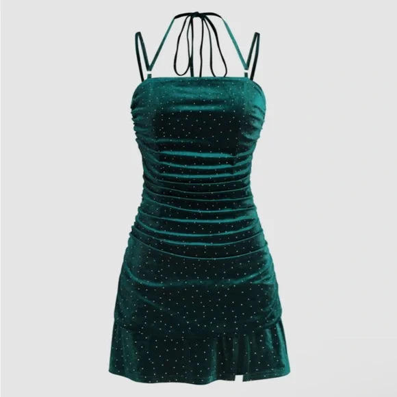 halter elegant dress Erica